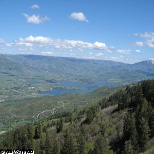 Pineview Reservoir In Eden, Utah